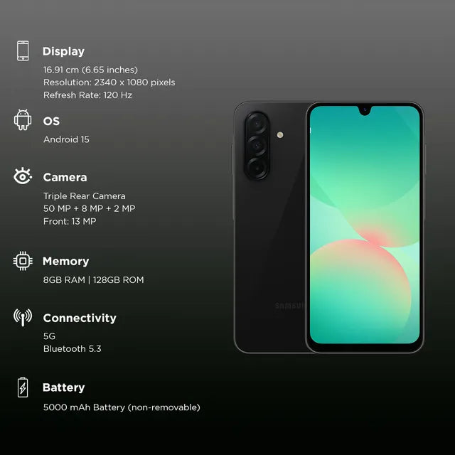 Samsung Galaxy A26 5G Dual SIM 8GB RAM
