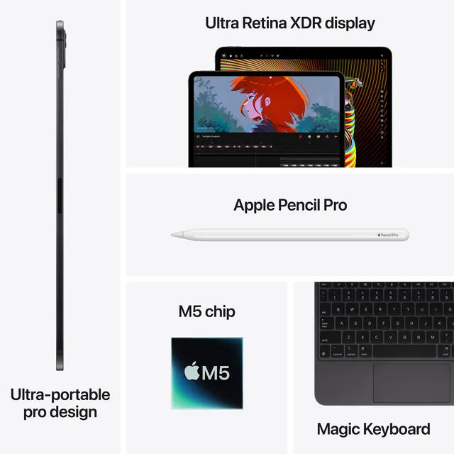Apple iPad Pro 13-inch (M5 Chip, 2025) Wi-Fi