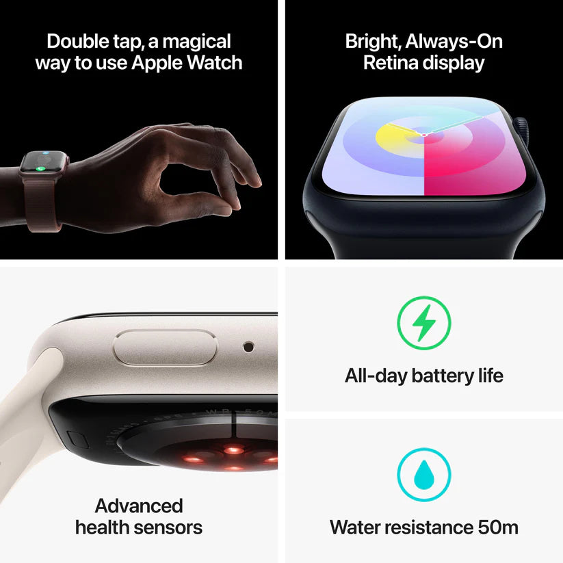 Apple Watch Series 9 GPS 45mm Aluminum - Refurbished