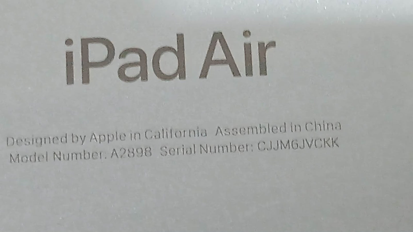 Apple iPad Air 13-inch M2 512GB Wi-Fi - Used